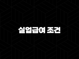 실업급여 조건, 2025년 최신 정보 완벽 정리 22