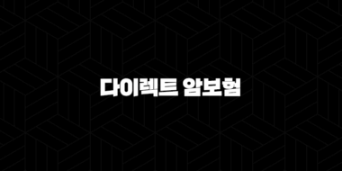 다이렉트 암보험 비교 가입요령과 비갱신형 선택의 중요성 33