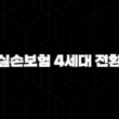 실손보험 4세대 전환 고민이라면 필독, 핵심 정리 A to Z 13