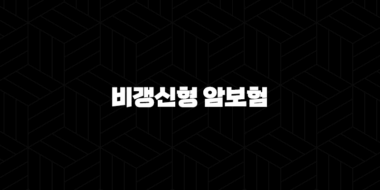 현명한 미래 설계를 위한 비갱신형 암보험 완벽 가이드 33