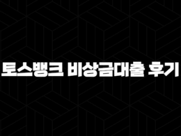 토스뱅크 비상금대출 후기 - 조건, 금리, 한도 완벽정리 및 신청방법 (모르면 손해!) 55
