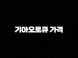 기아오토큐 가격 - 정비 비용 확인하고 합리적으로 이용하기 30