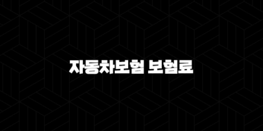 저렴한 자동차보험 보험료 비교견적 - 나에게 맞는 최적의 보험 찾기 33