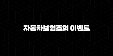 자동차보험조회 이벤트 - 혜택받고 보험료 절약하는 방법 33