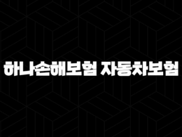 하나손해보험 자동차보험(+ 든든하게 대비하고 할인받는 방법 알아봐요!) 29