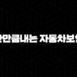 탄만큼내는 자동차보험(+ 주행거리 짧다면 필수적인 보험) 15