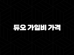 듀오 가입비 가격(+ 상세 분석과 가이드) 37