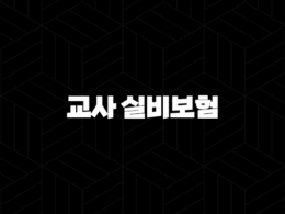 소중한 우리 선생님들을 위한 필수 정보! 교사 실비보험 A to Z 완벽 정리 21