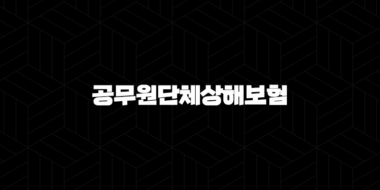 공무원단체상해보험, 든든한 울타리가 되어주는 필수 복지 혜택 알아보기! 25