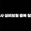 회사 실비보험 중복 청구(+ 개인 실비와 함께 있다면? 비례보상 완벽 정리!) 13