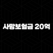 사망보험금 20억(+ 나와 가족의 든든한 미래 설계!) 15
