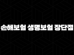 손해보험 생명보험 장단점 완벽 비교 분석 - 나에게 맞는 보험은? 29