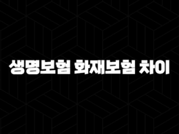 생명보험 화재보험 차이, 완벽 정리!(+ 2025년 최신 정보) 33
