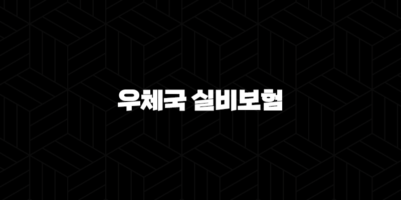 우체국 실비보험 가입 방법 완벽 정리 (2025년 최신 정보, 현재 신규 가입 불가) 10 우체국 실비보험 가입 방법 완벽 정리 (2025년 최신 정보, 현재 신규 가입 불가) 9