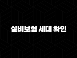 실비보험 세대 확인(+ 꼭 알아야 할 모든 것) 29