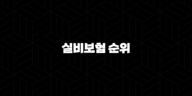 실비보험 순위 2025 최신 정보 - 나에게 맞는 보험 현명하게 선택하는 방법 33