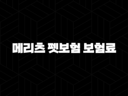 2025년 메리츠 펫보험 보험료 10가지 핵심 정보(+ 메리츠 펫보험 보험료 완전 분석) 21