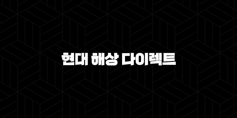 현대 해상 다이렉트 보험 - 2025년 최신 정보와 가이드 - 총정리 10 현대 해상 다이렉트 보험 - 2025년 최신 정보와 가이드 - 총정리 9