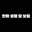 한화 생명 암 보험 2025년 시그니처 암 보험 3.0, 스페셜 암 보험, e시그니처 암 보험 등 총정리 13