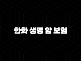 한화 생명 암 보험 2025년 시그니처 암 보험 3.0, 스페셜 암 보험, e시그니처 암 보험 등 총정리 33
