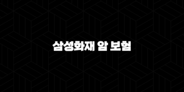 삼성화재 암 보험 2025년 최신 정보 총정리 : 10가지 핵심 가이드 33