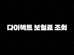 2025년 다이렉트 보험료 조회 - 1초 만에 끝내는 방법과 보험사별 비교 & 꿀팁 대방출 35