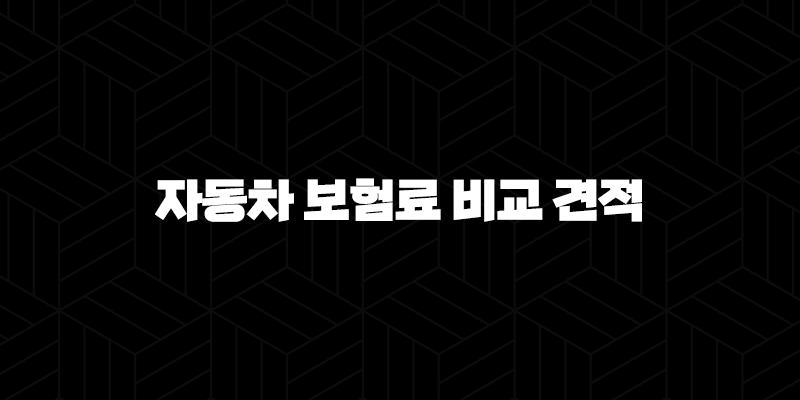 자동차 보험료 비교 견적 - 2025년 최신 정보 및 꿀팁 대방출 10 자동차 보험료 비교 견적 - 2025년 최신 정보 및 꿀팁 대방출 9
