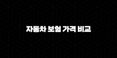 2025년 자동차 보험 가격 비교 - 다이렉트 비교견적사이트 활용법 33