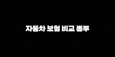 2025년 자동차 보험 비교 뽐뿌 - 총정리 및 가이드 37