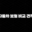 2025년 자동차 보험 비교 견적 - 저렴하게 가입하는 방법 및 필수 정보 13