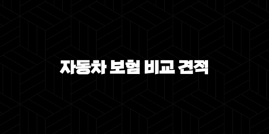 2025년 자동차 보험 비교 견적 - 저렴하게 가입하는 방법 및 필수 정보 25