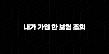 내가 가입 한 보험 조회 - 2025년, 12가지 방법으로 내 보험 찾기! 33