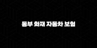 동부 화재 자동차 보험 2025년 최신 정보와 가입 혜택 완벽 분석 - 고객센터, 사고 접수, 긴급출동, 다이렉트 할인까지 29
