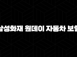 삼성화재 원데이 자동차 보험 - 갑작스러운 운전, 이제 걱정 끝! 29