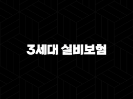 3세대 실비보험(+ 2025년에도 꼼꼼하게 따져보고 혜택받자!) 33