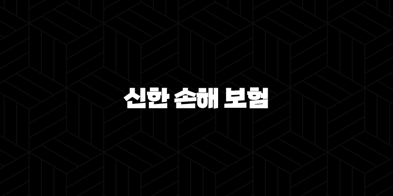 신한 손해 보험(+ 2025년 알아야 할 모든 것) 145