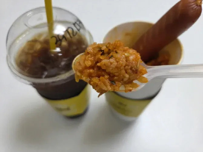 메가커피 김치볶음밥 후기 가격 칼로리까지 정리 5 김치볶음밥 영양정보표
