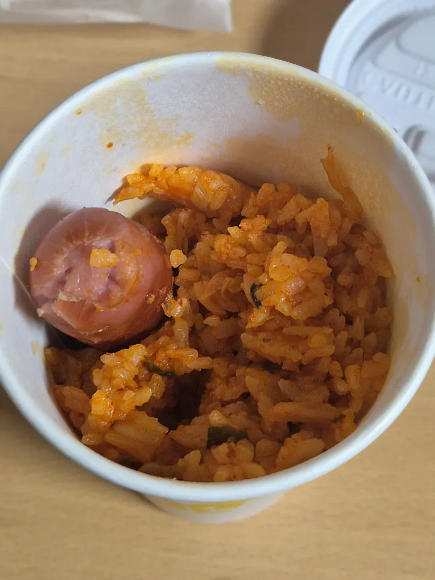 메가커피 김치볶음밥 후기 가격 칼로리까지 정리 4 카페 테이크아웃 볶음밥