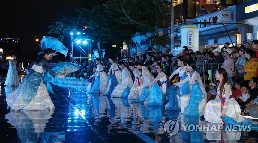 태화강 연등축제 조형물 디테일