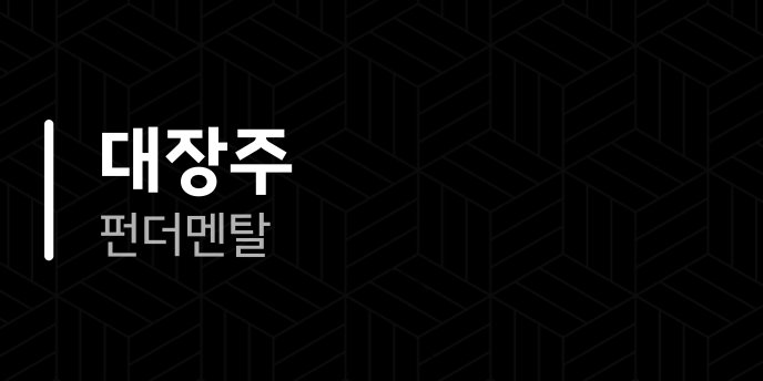 대장주 펀더멘탈