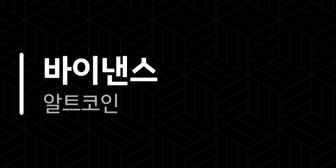 바이낸스 알트코인