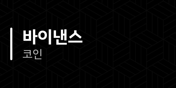 바이낸스 코인