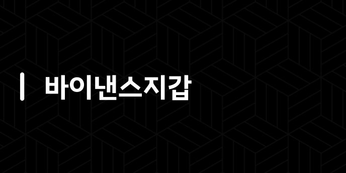 바이낸스지갑