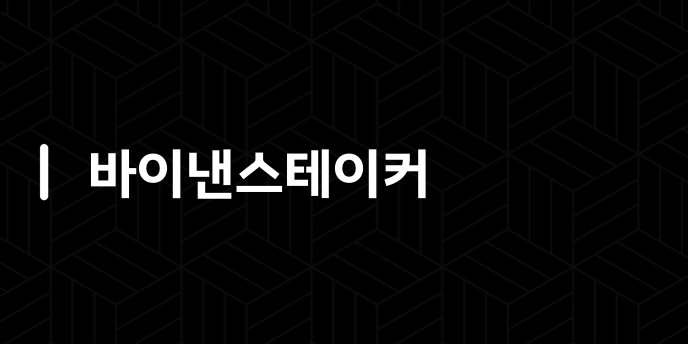 바이낸스테이커
