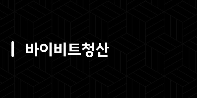 바이비트청산
