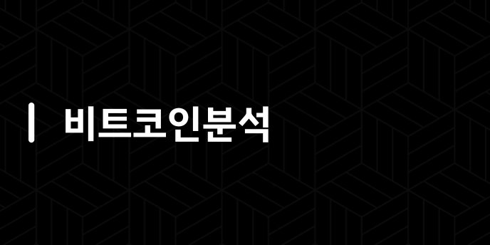 비트코인분석