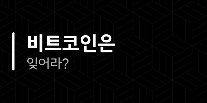 비트코인은 잊어라?