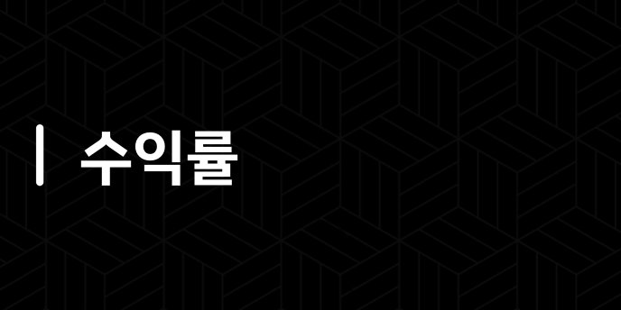 수익률
