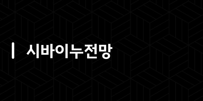시바이누전망