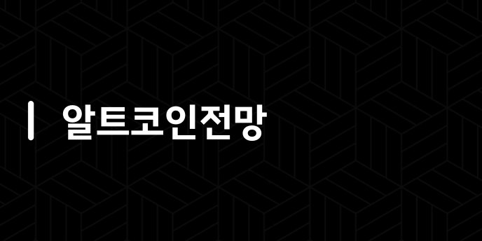 알트코인전망